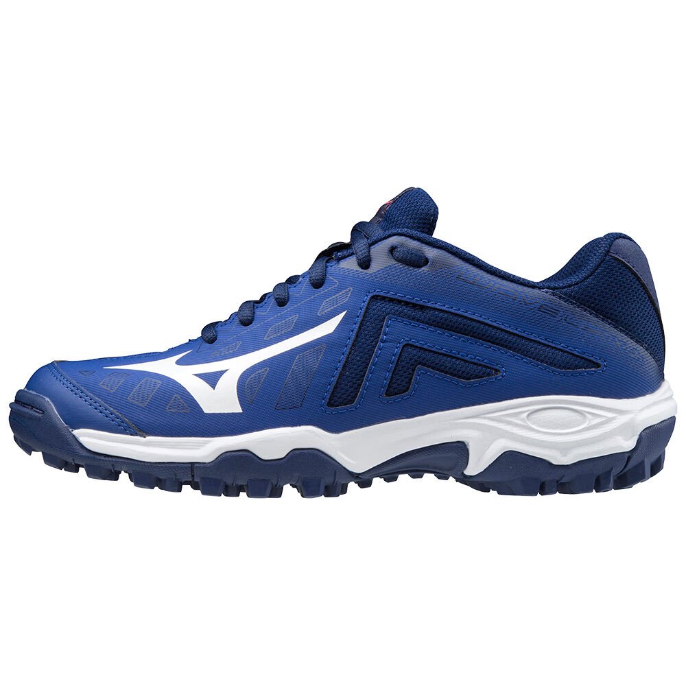 Scarpe da hockey Mizuno Wave Lynx Donna - Blu/Bianche - 13495-HLUK